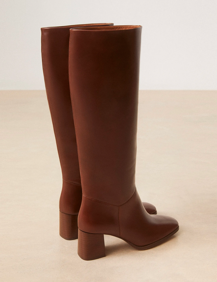 Bottes Cuir Cognac - Numéro 109 - Rivecour