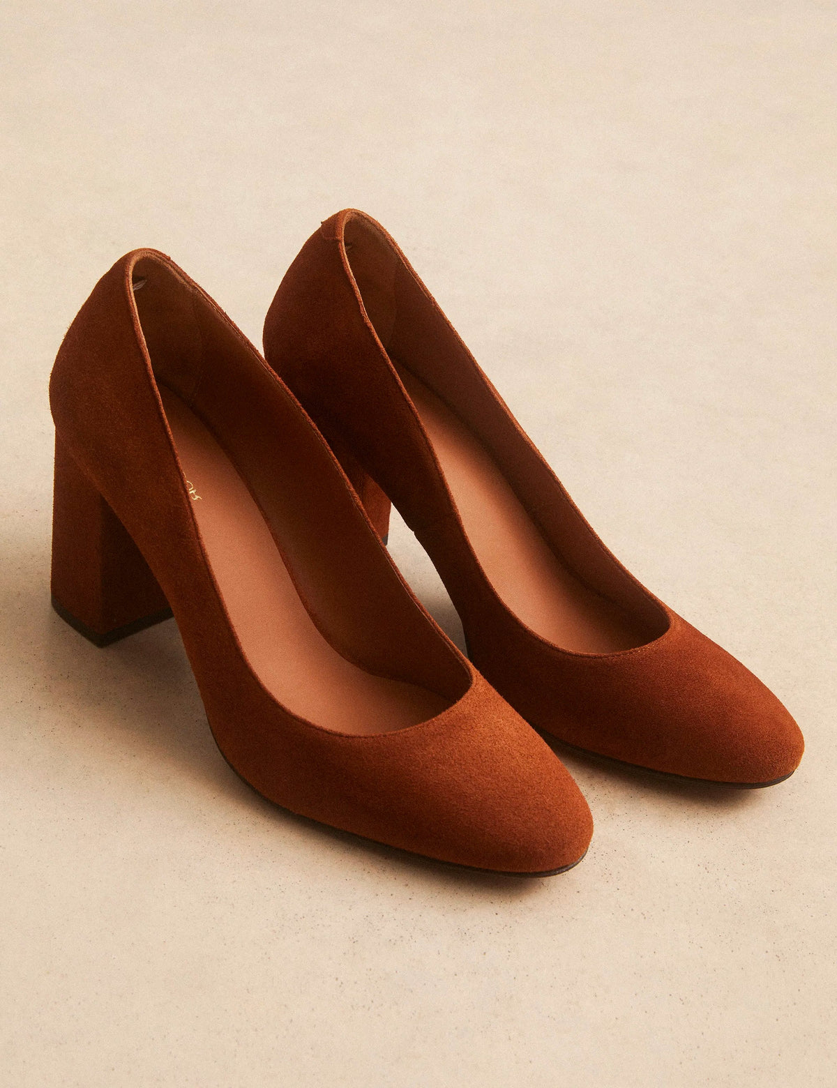 Escarpins Suède Cognac - Numéro 121 - Rivecour