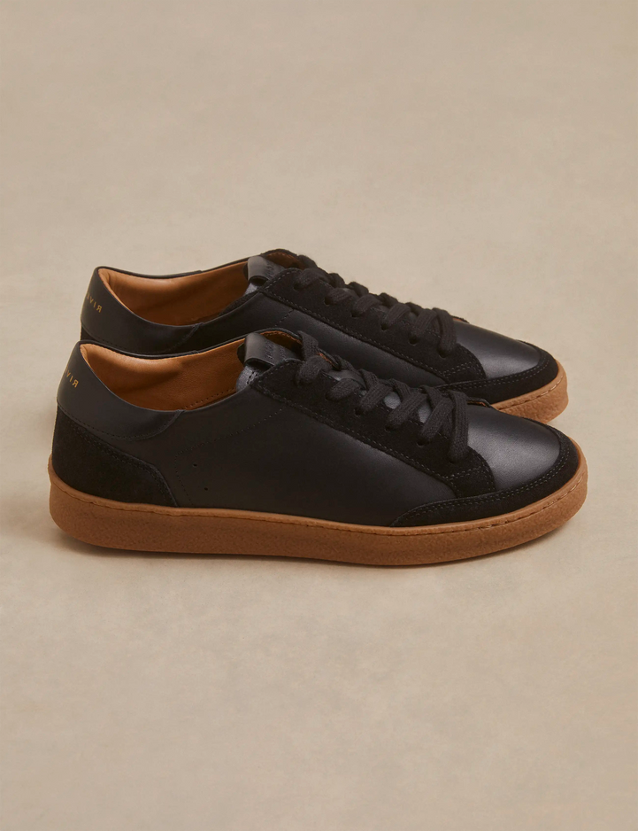 Sneakers Suede Black - Numéro 14 - Rivecour