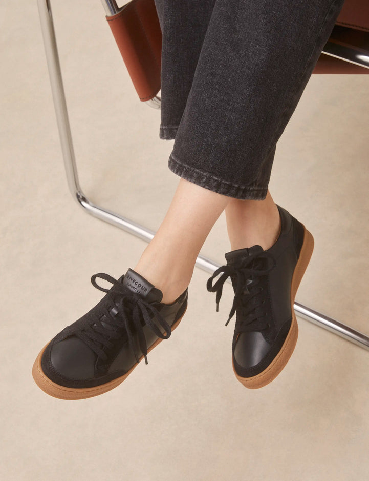 Sneakers Suede Black - Numéro 14 - Rivecour