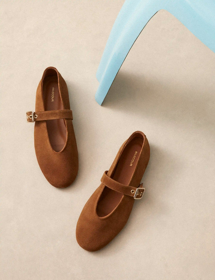 Mary Janes Cognac - Numéro 140 - Rivecour