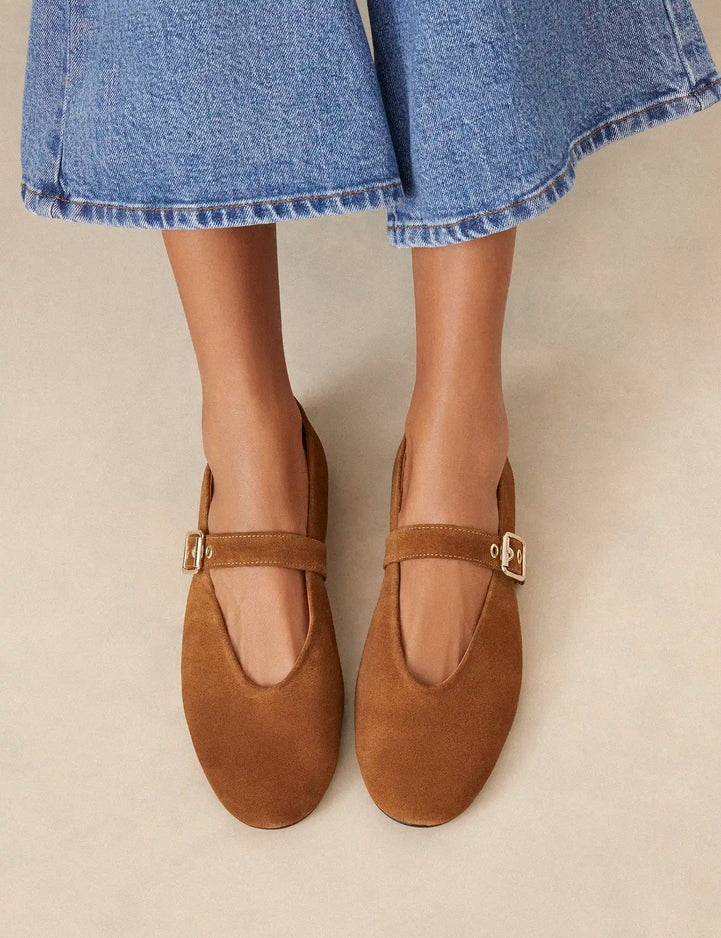Mary Janes Cognac - Numéro 140 - Rivecour