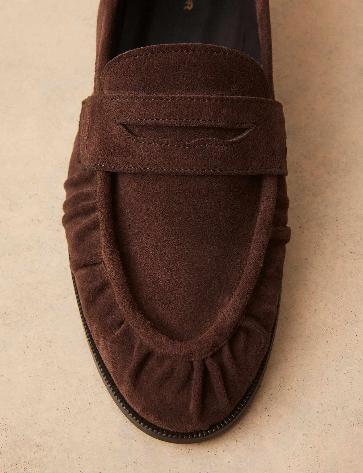 Mocassins Suède Marron Chocolat - Numéro 158 - Rivecour