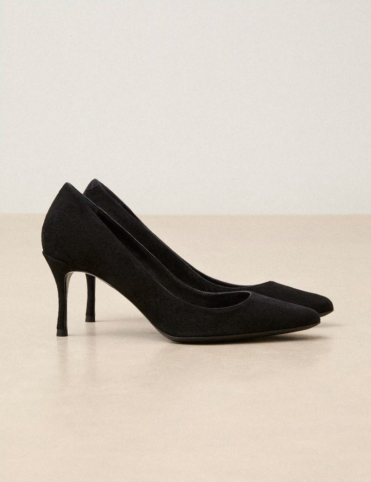 Escarpins Suède Noir - Numéro 175 - Rivecour