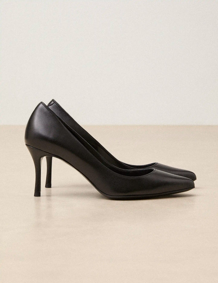 Escarpins Cuir Nappa Noir - Numéro 175 - Rivecour