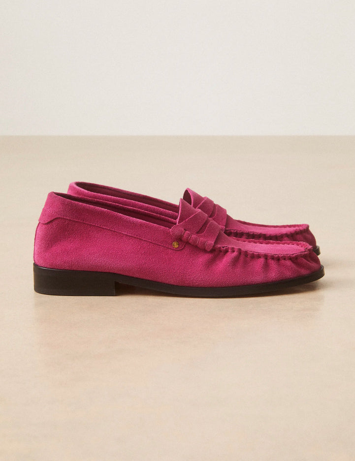 Mocassins Suède Rose - Numéro 182 - Rivecour