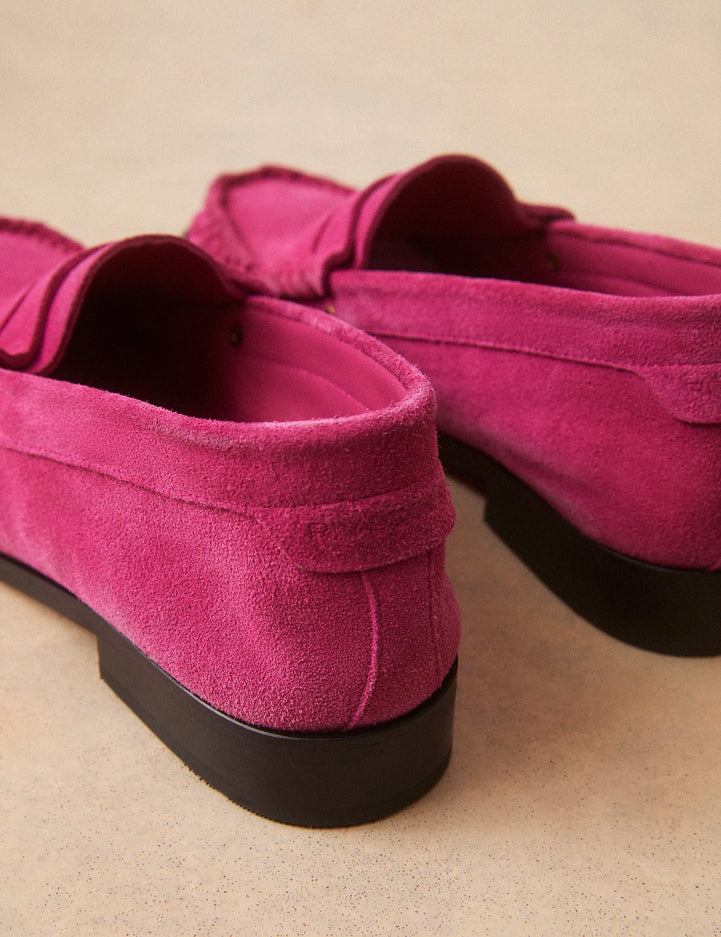 Mocassins Suède Rose - Numéro 182 - Rivecour