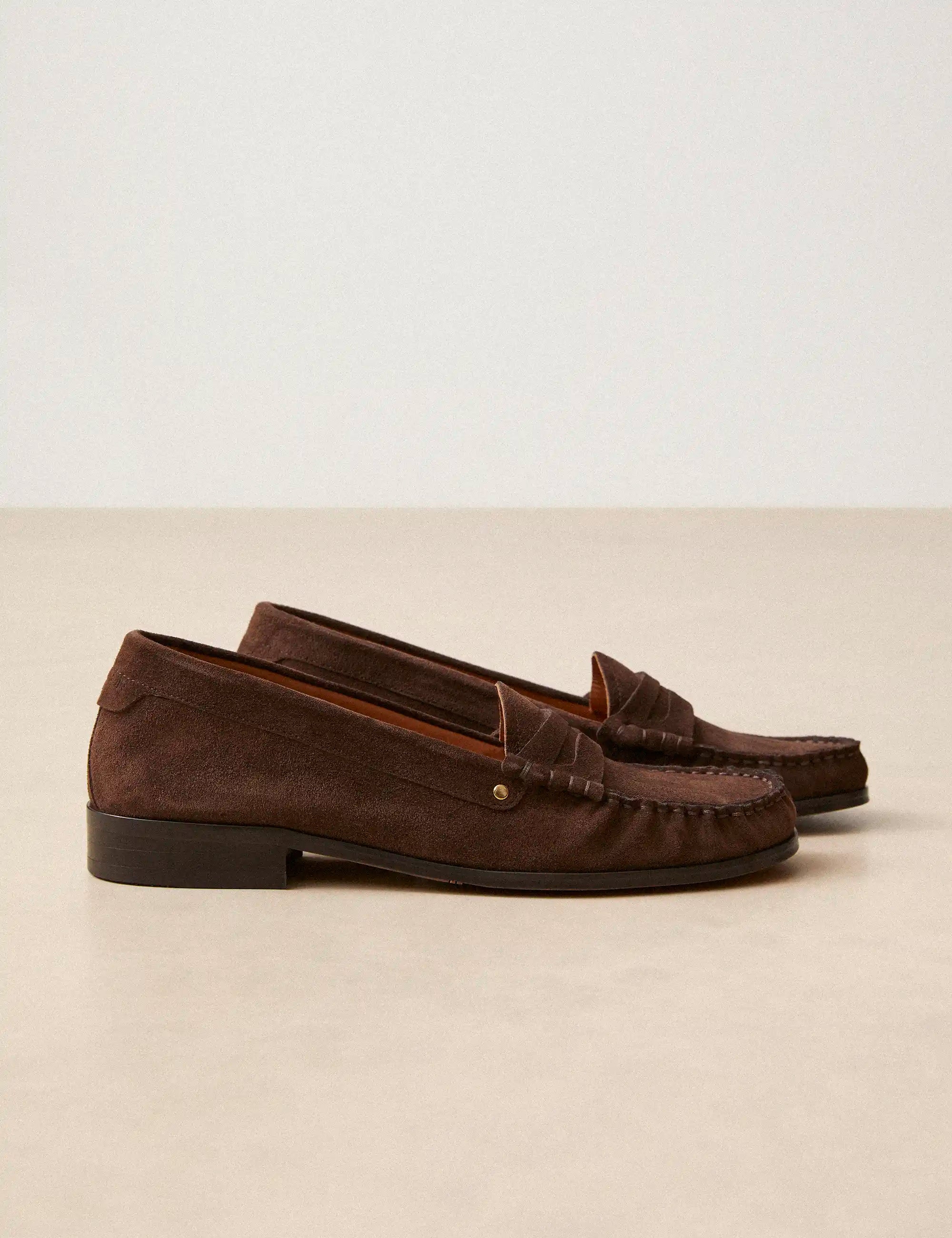 Mocassins Suède Marron - Numéro 182 - Rivecour