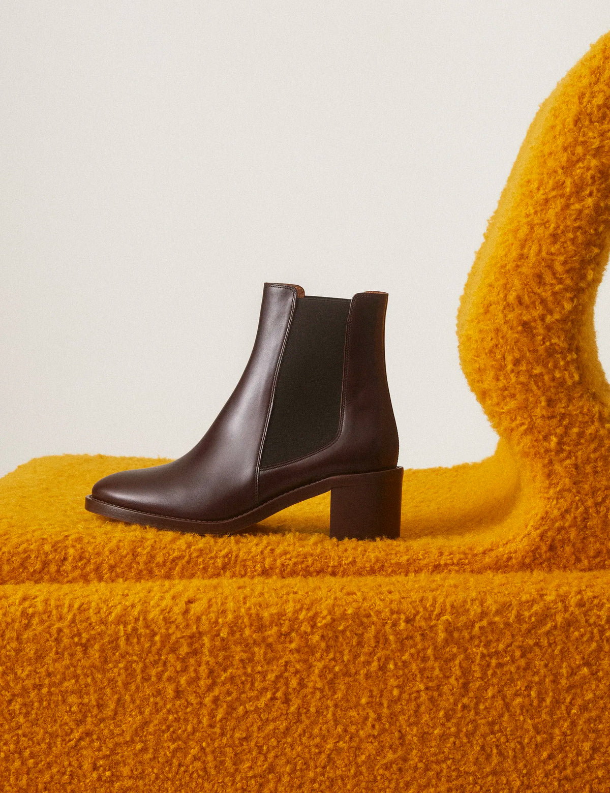 Bottines À Talons Cuir Marron Chocolat - Numéro 289 - Rivecour