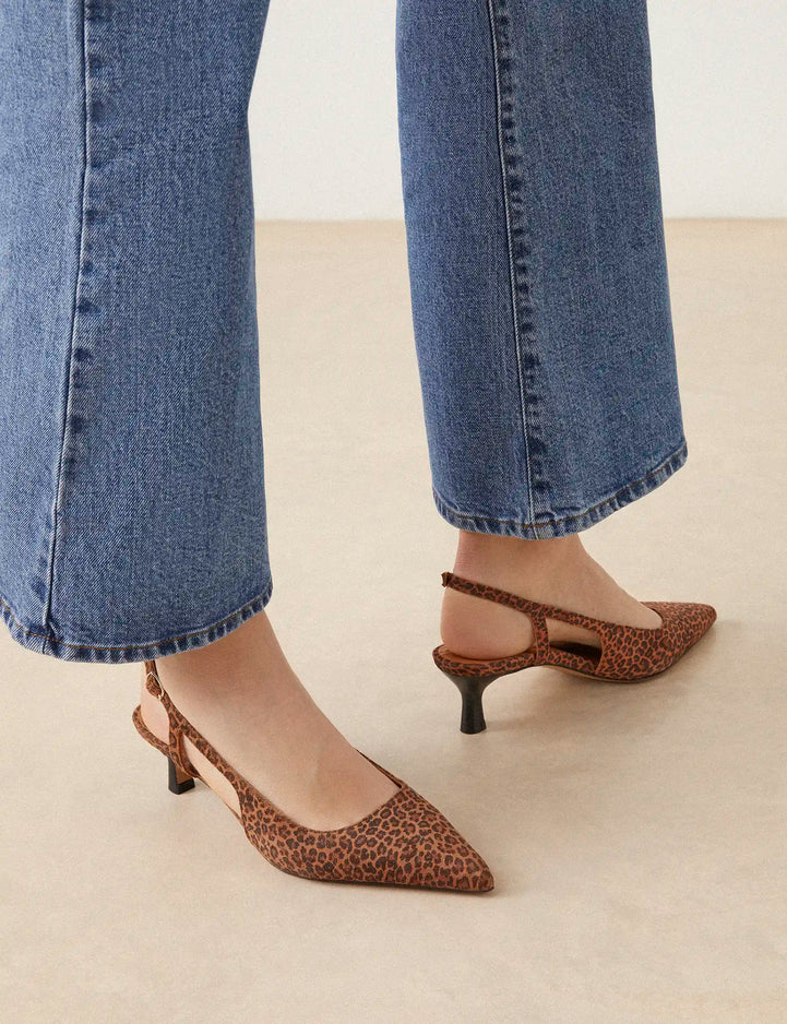 Pumps Leather Imprimé Léopard - Numéro 412 - Rivecour
