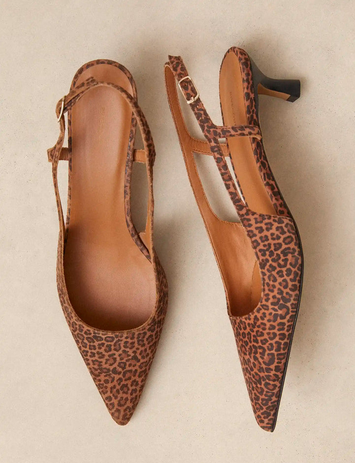 Pumps Leather Imprimé Léopard - Numéro 412 - Rivecour