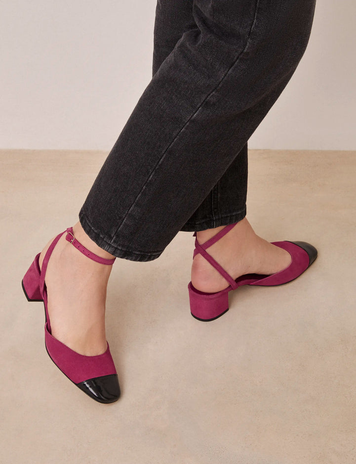 Mary Janes Suede Pink - Numéro 429 - Rivecour