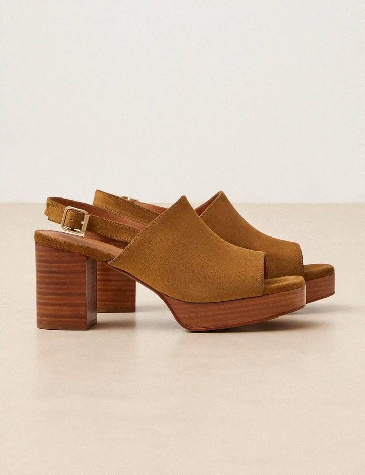 Platforms Suede Bark - Numéro 446 - Rivecour