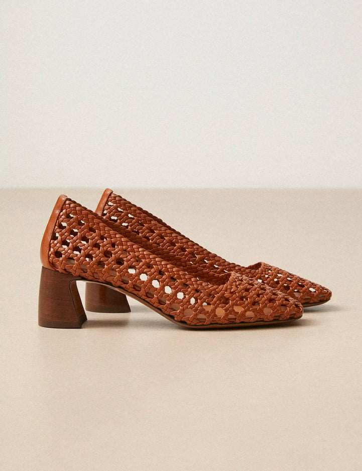 Pumps Leather Cognac - Numéro 528 - Rivecour
