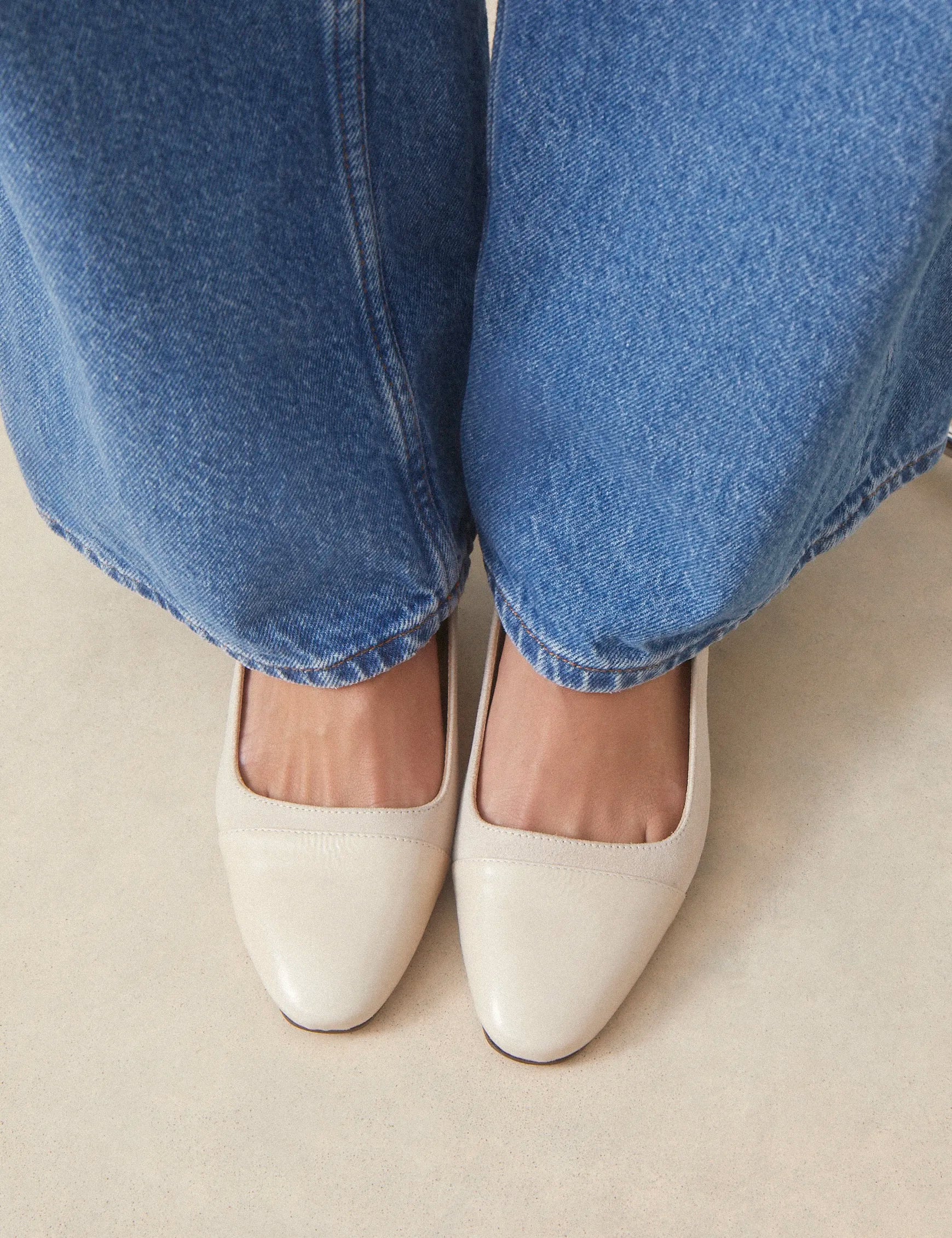 Slingbacks Suede Taupe - Numéro 529 - Rivecour