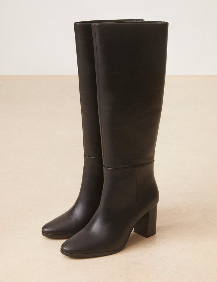 Bottes Cuir Noir - Numéro 832 - Rivecour