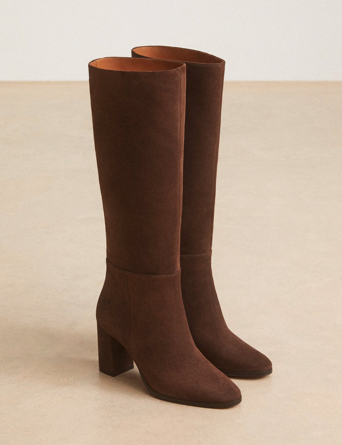Bottes Suède Marron Chocolat - Numéro 832 - Rivecour