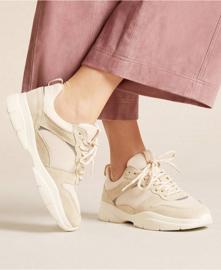 Sneakers n°15 White/Beige