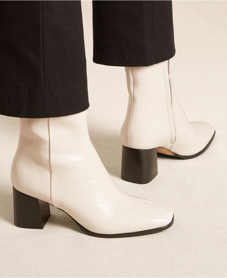 Bottines n°626 Blanc