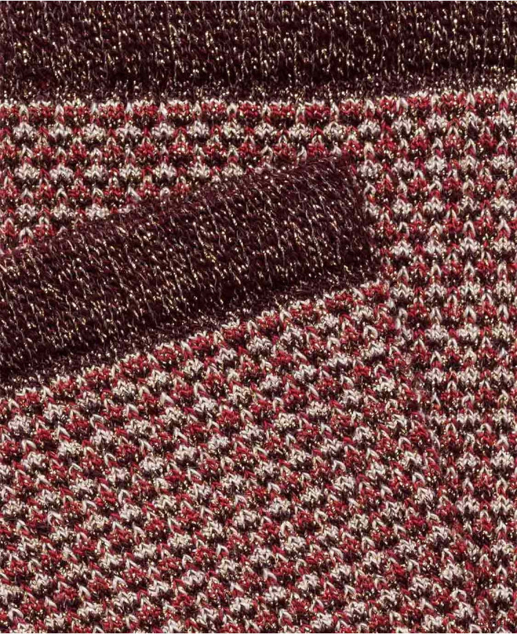 Chaussettes Honey Bordeaux