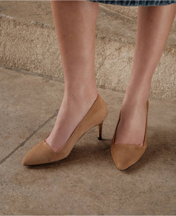 Escarpins n°120 Beige