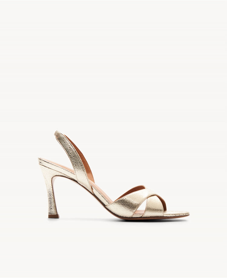 Sandales n°795 Or Blanc