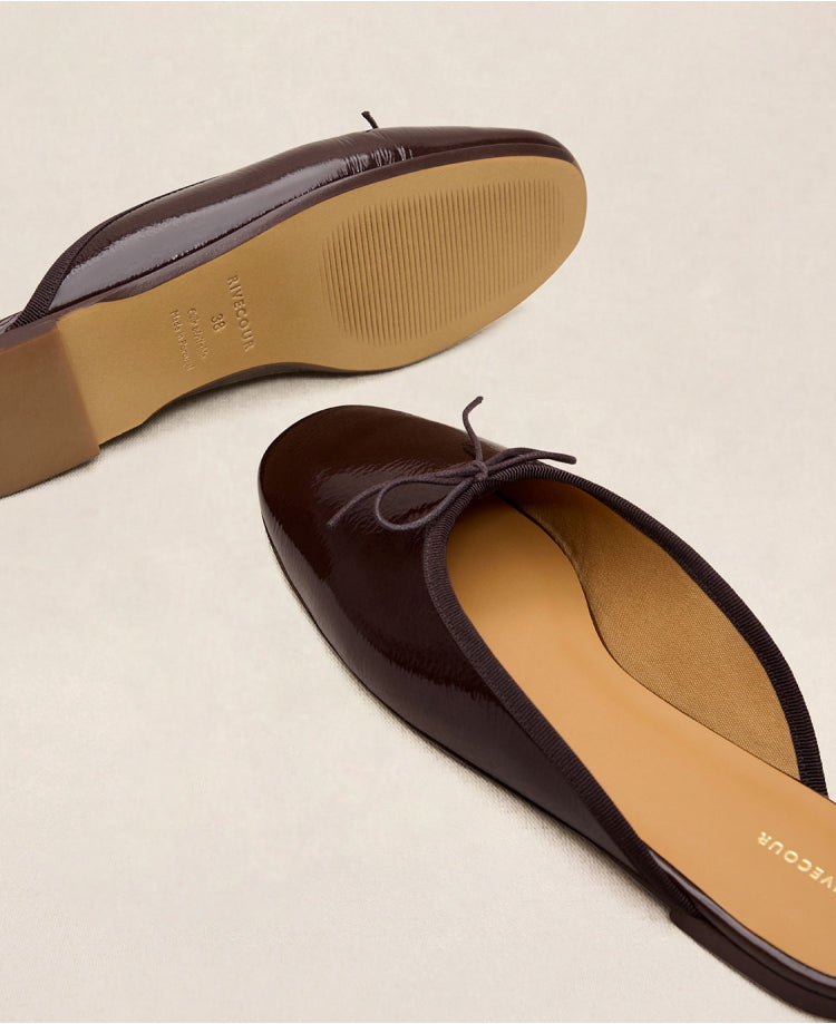 Mules n°123 Marron