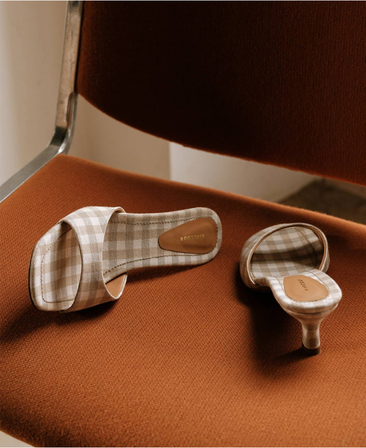 Mules n°414 Taupe