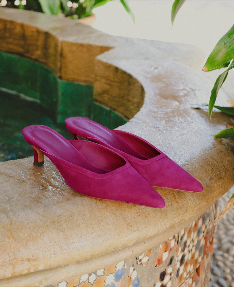 Mules n°415 Magenta