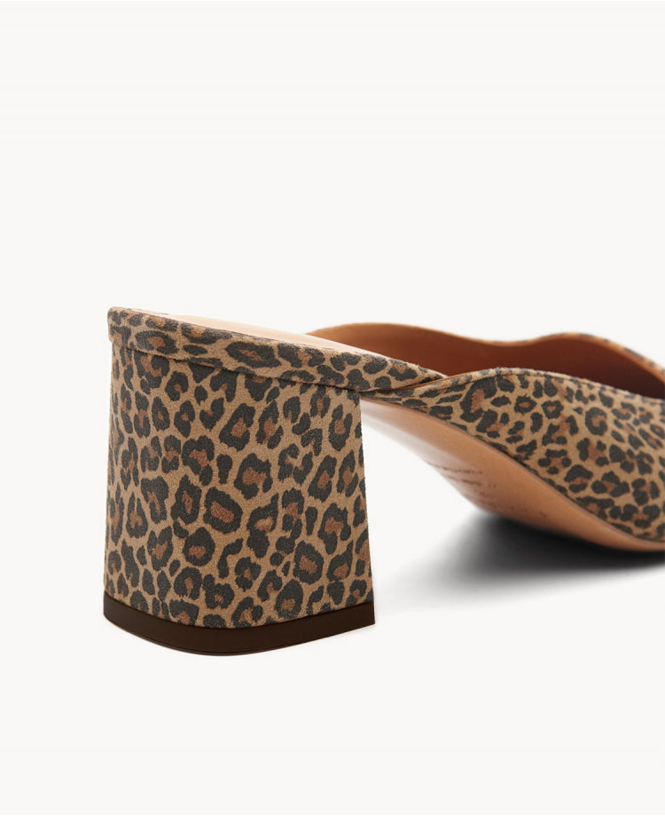 Mules n°604 Leopard