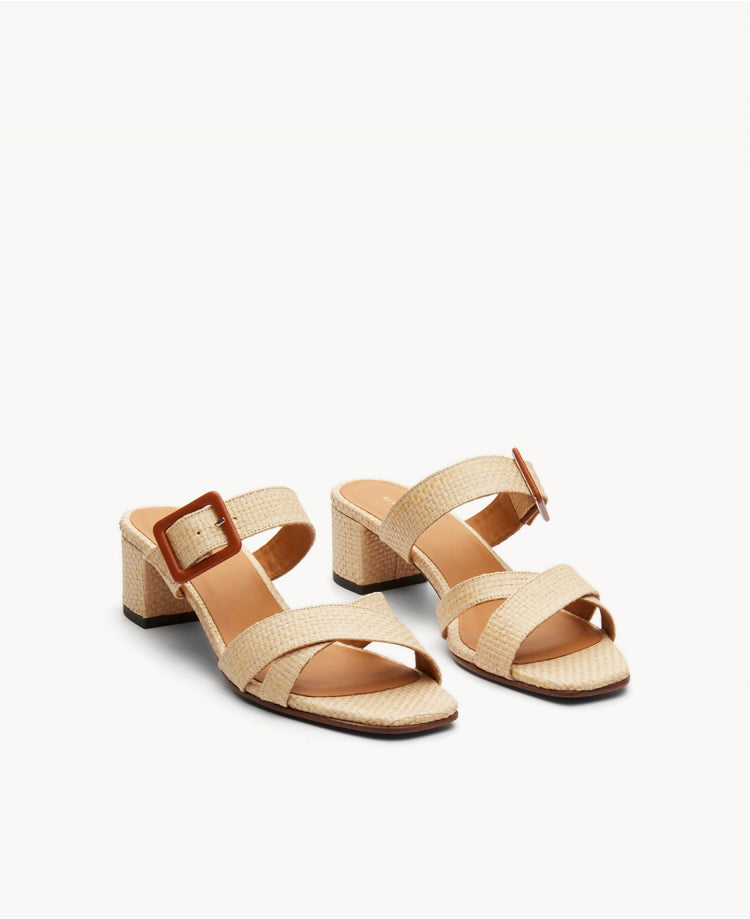 Mules n°904 Raphia