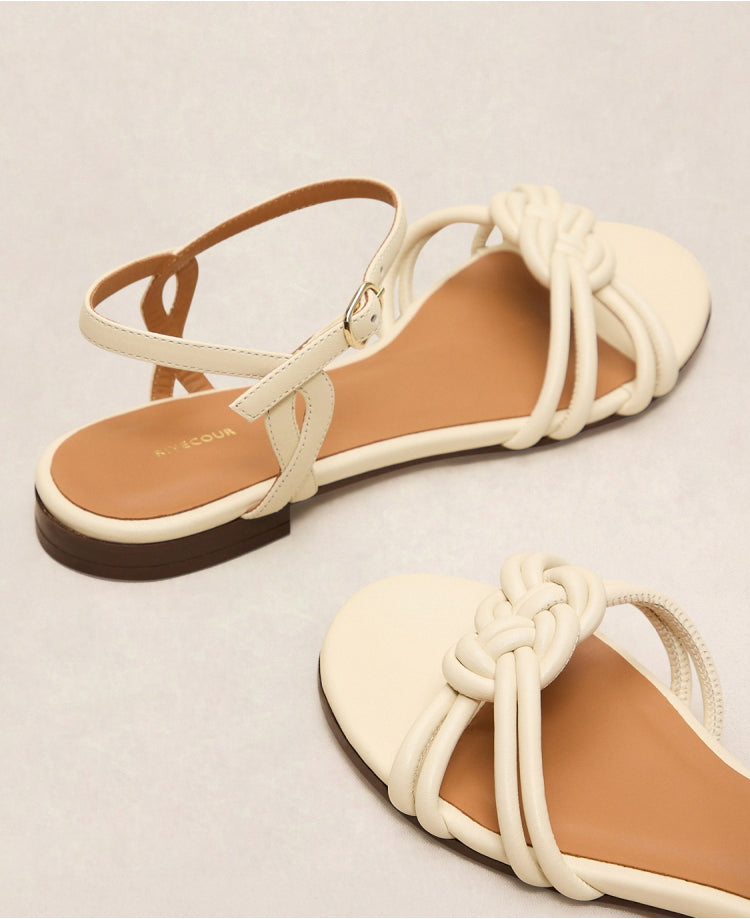 Sandales n°112 Blanc cassé
