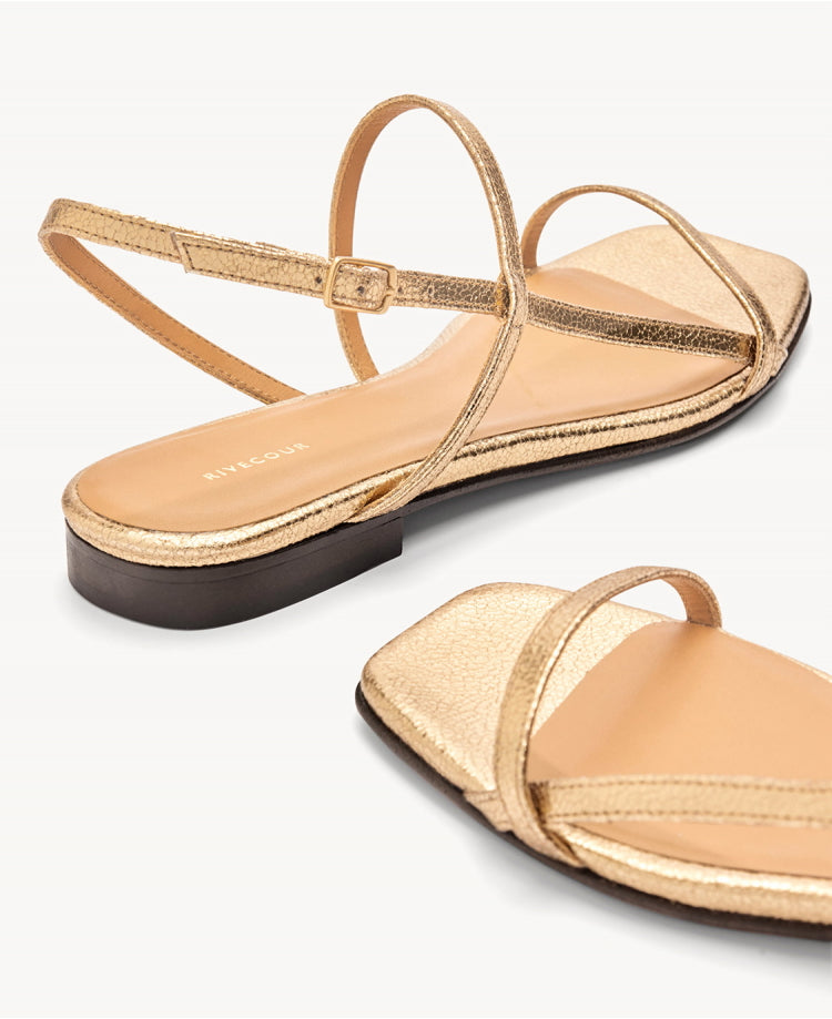 Sandales n°150 Doré