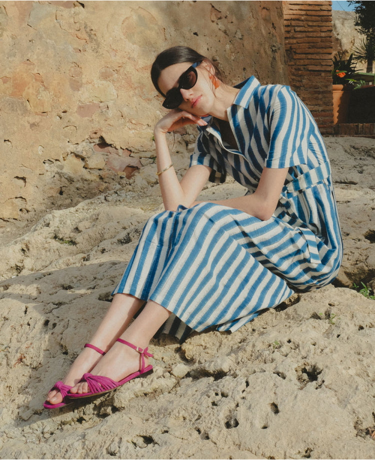 Sandales n°155 Magenta