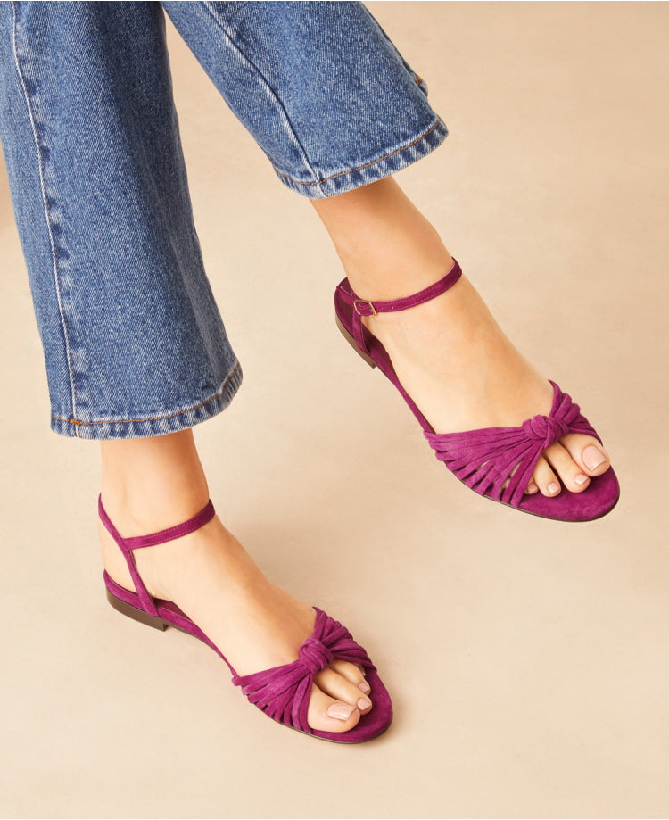 Sandales n°155 Magenta