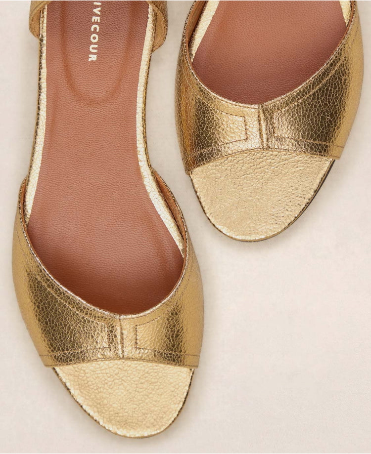 Sandales n°165 Doré