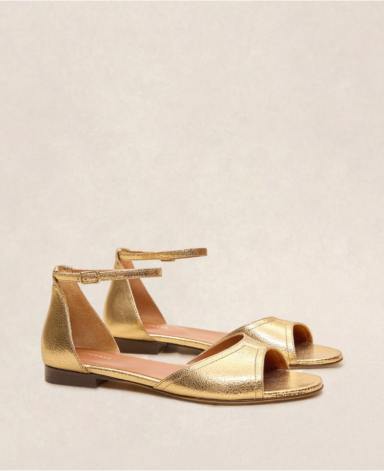 Sandales n°165 Doré