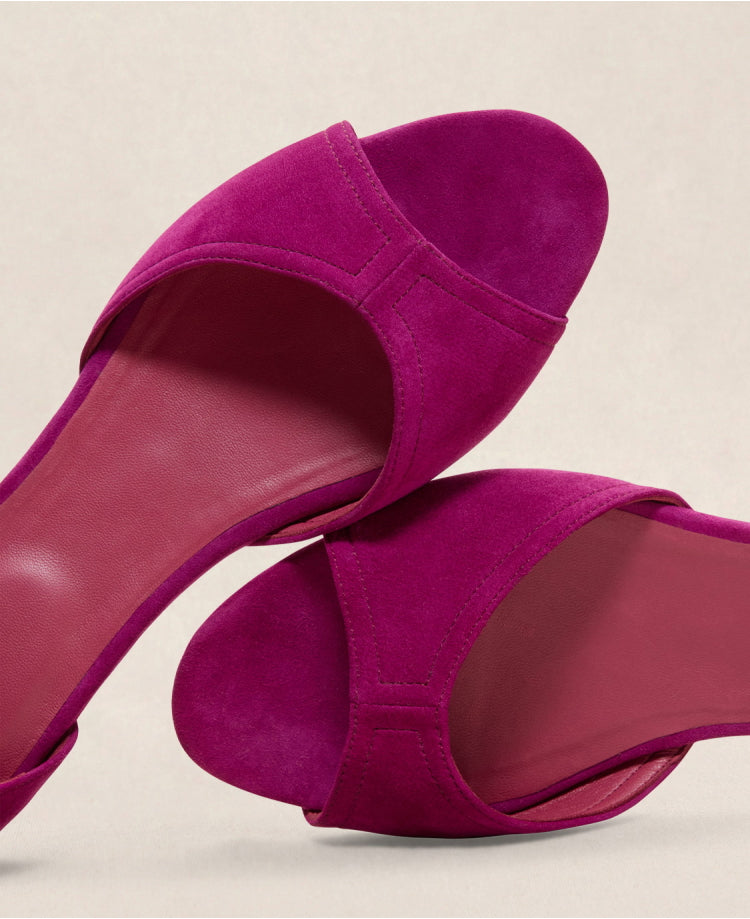 Sandales n°165 Magenta