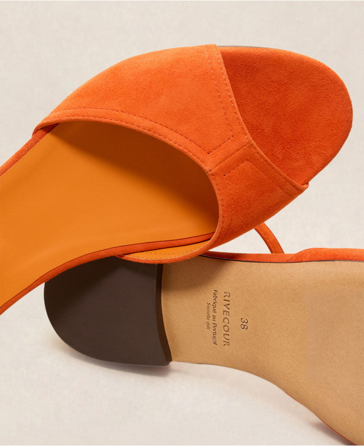 Sandales n°165 Orange