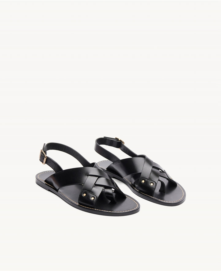 Sandales n°204 Noir