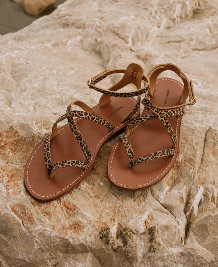 Sandals n°205 Leopard