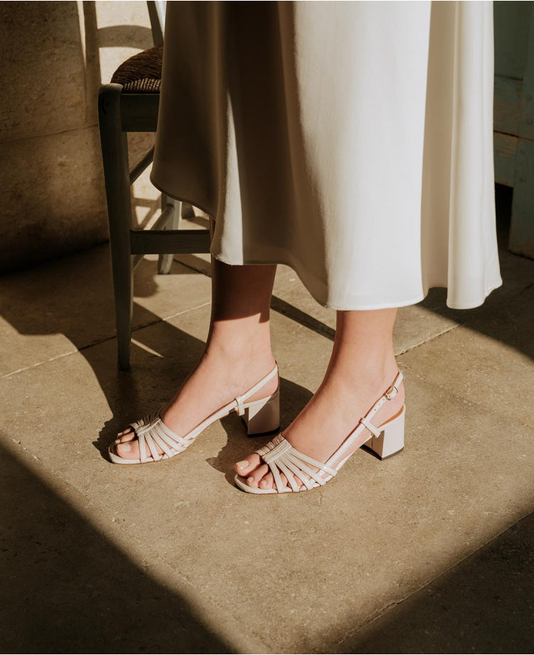 Sandales n°579 Blanc