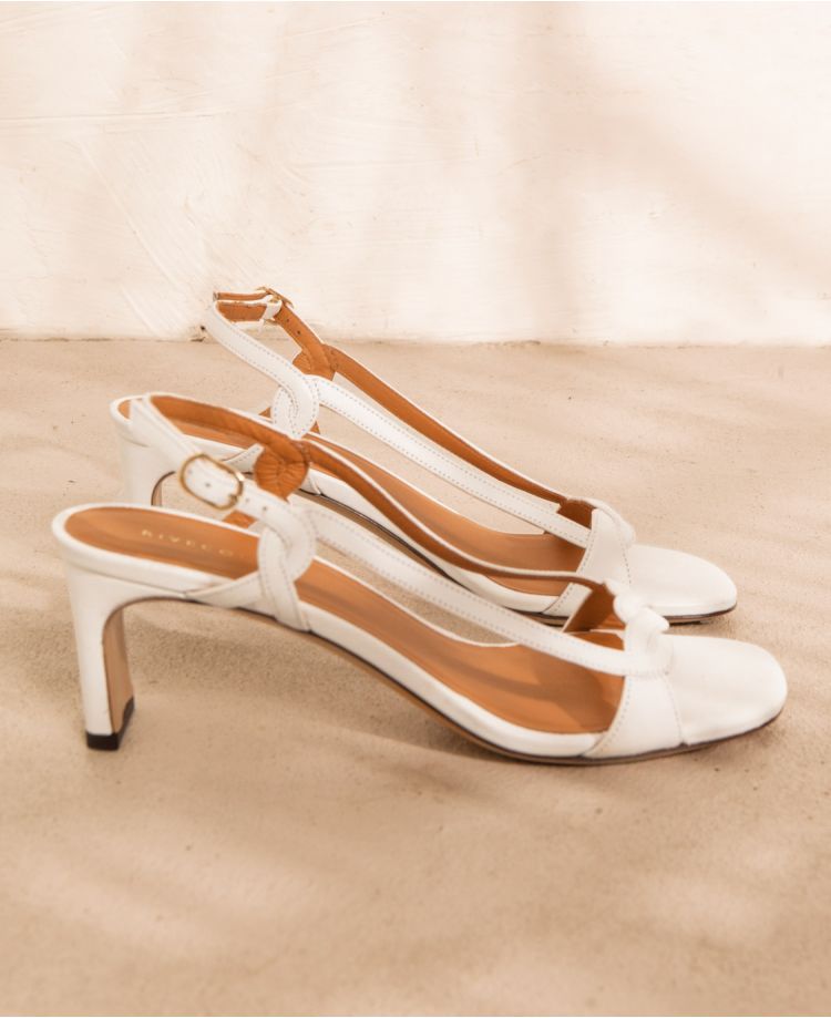 Sandales n°599 Blanc
