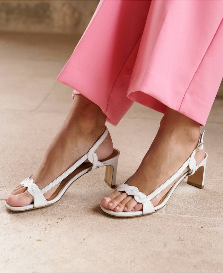 Sandales n°599 Blanc
