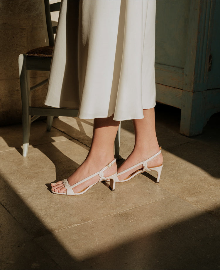 Sandales n°599 Blanc