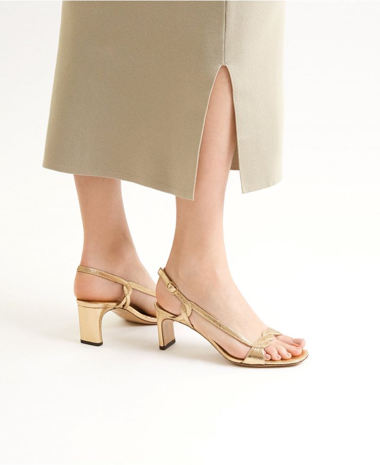 Sandales n°599 Doré