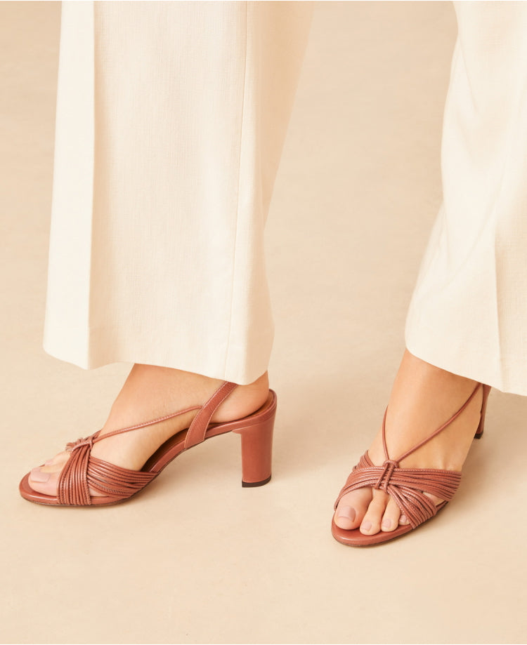 Sandales n°778 Rose Poudré