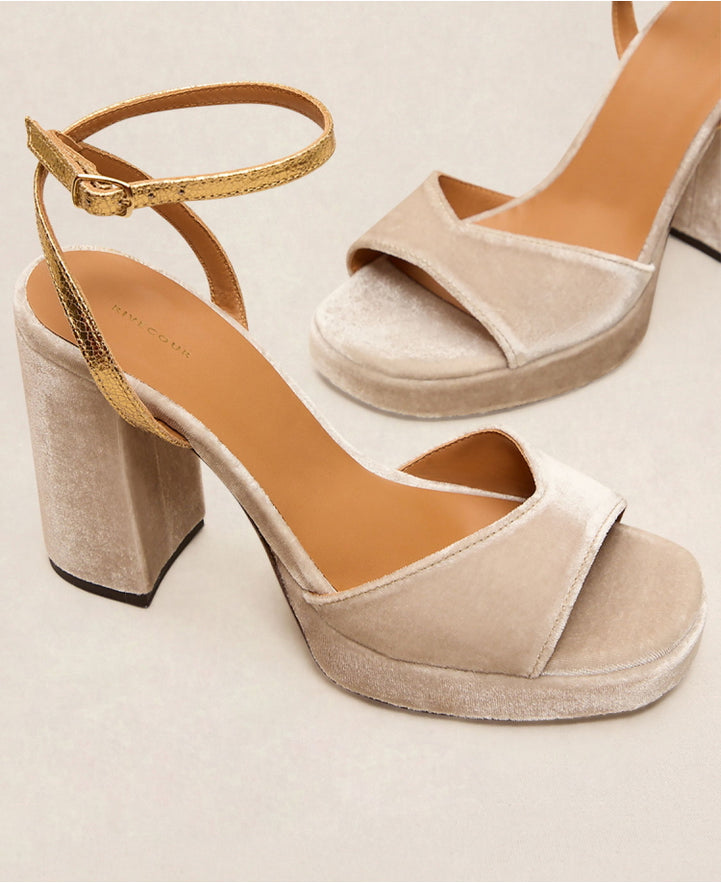 Sandals n°802 Perle