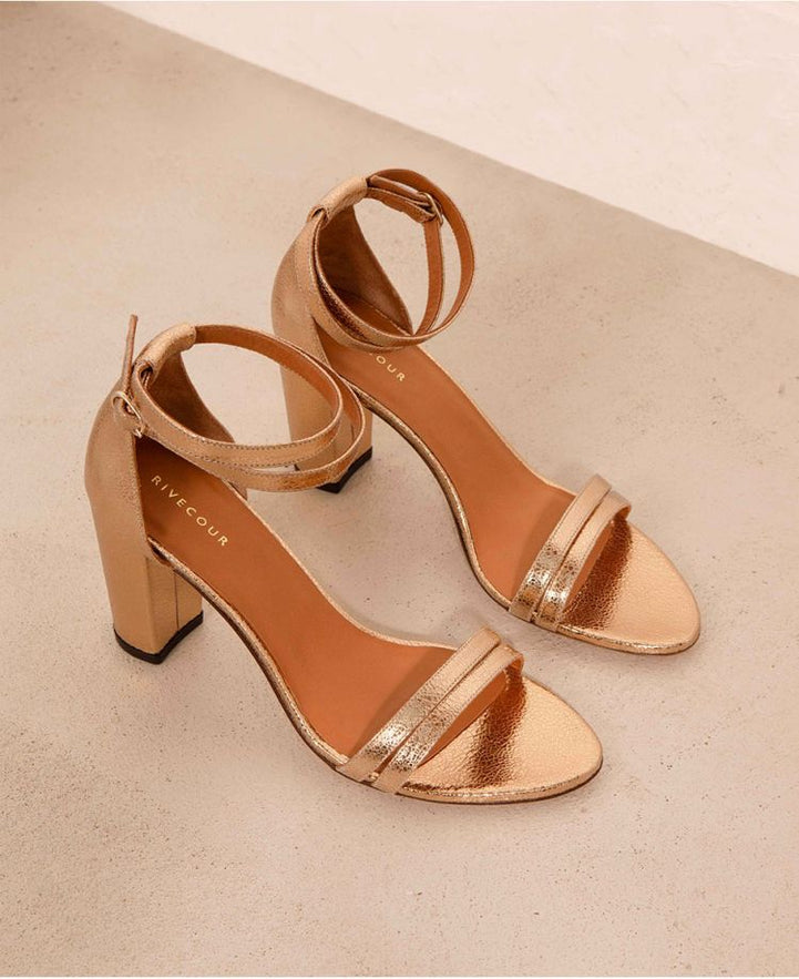 Sandales n°853 Doré