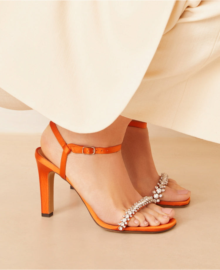 Sandales n°910 Orange